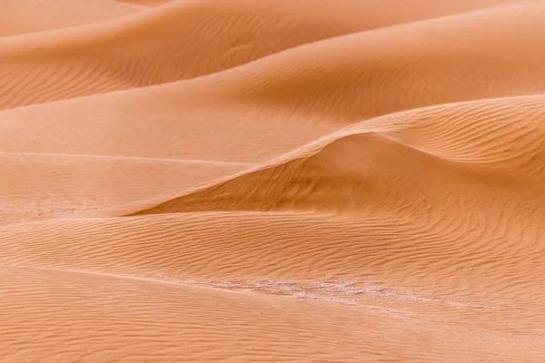 Buig Van Bergkam Van Een Zand Duin Woestijn — Stockfoto