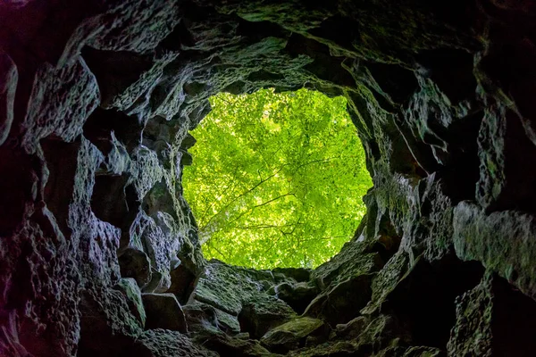 Sintra Portugal Puits Initiation Repère National — Photo