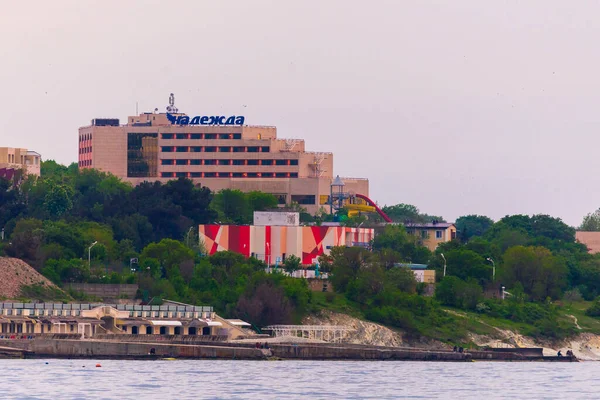 Gelendzhik Kabardinka Russia May 2019 Ξενοδοχείο Nadezhda Στις Ακτές Της — Φωτογραφία Αρχείου