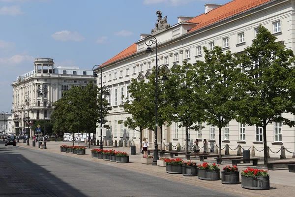 Hotel Bristol ve Krakowskie Przedmiescie street, Varşova