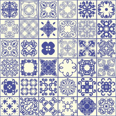 Oryantal, Dikişsiz Desen döşemesi.