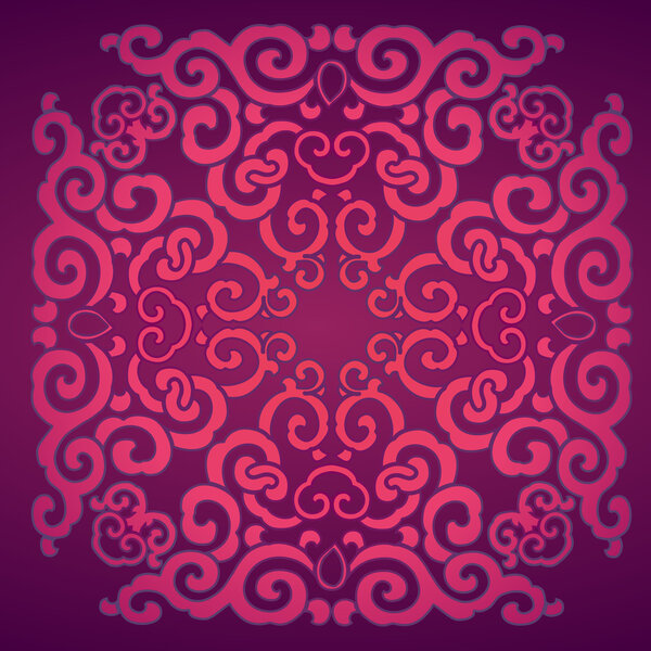 Текстура гладкая, восточный узор
.