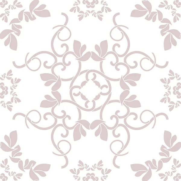 Modèle Sans Couture Avec Coeurs Spirales Entrelacées Oiseaux Romantique Rosewood Illustration De Stock