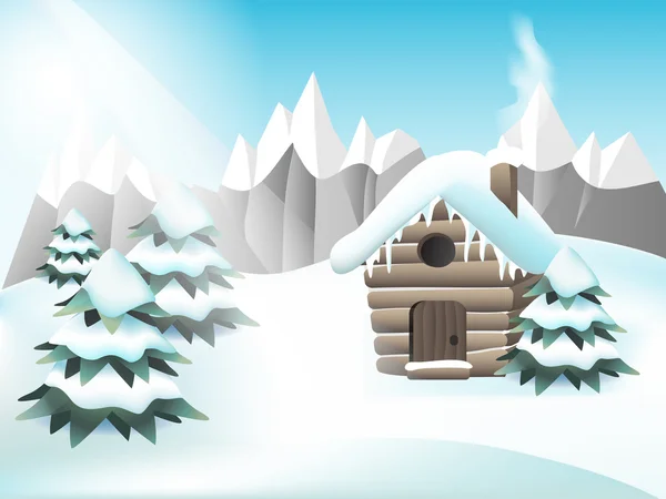 Kış manzarası taşıyıcısı