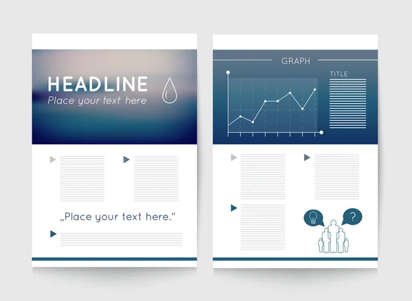 El ilanı, broşür şablonu