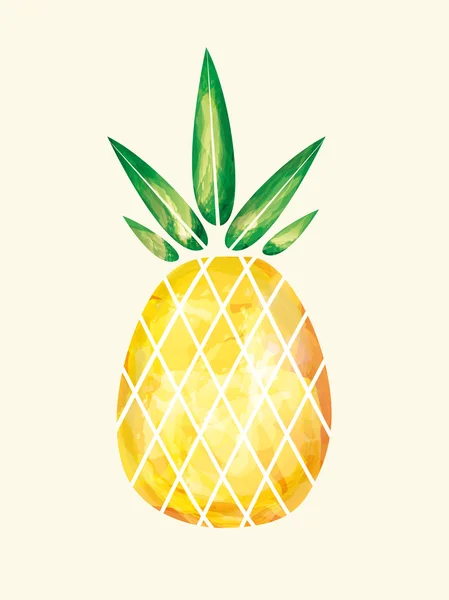 Piña — Vector de stock