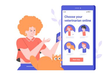 Veteriner kliniği web sitesi, mobil versiyonu. Doktorlar çevrimiçi. 
