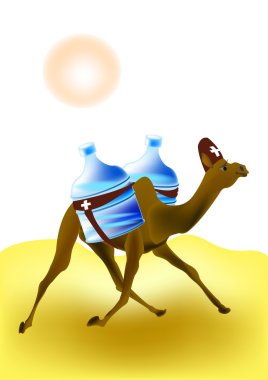Camel - rescuer clipart
