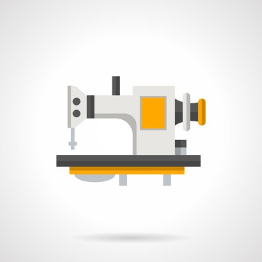 Profesyonel dikiş düz renk vektör simgesi