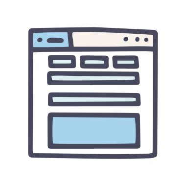 renk vektörü karalama basit simge geri besleme formu