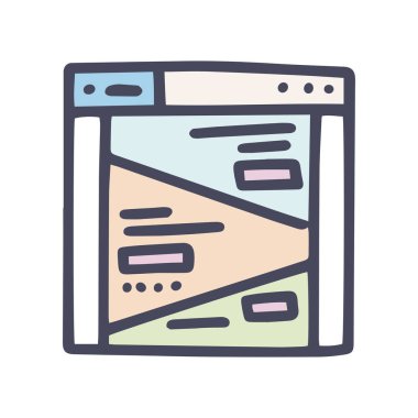 renk vektörü karalama basit simge indirme sayfası