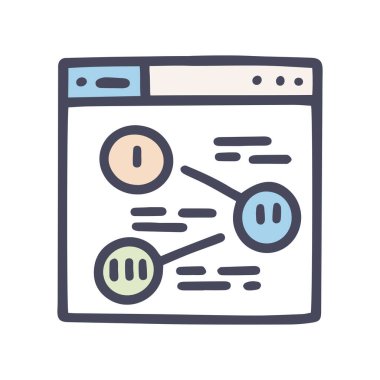 renk vektörü karalama basit adımlı simge web sitesi