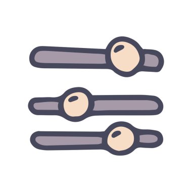 uygulama ayarları renk vektörü karalaması basit simge