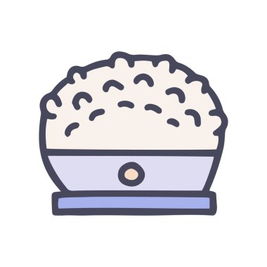 anti selülit masajcı renk vektörü basit karalama simgesi