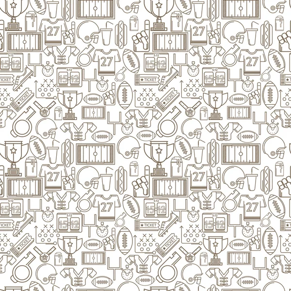 Amerikan futbolu için sorunsuz tek renkli vektör arka plan