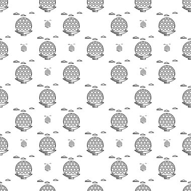 Golf için vektör arka plan. Tee topa