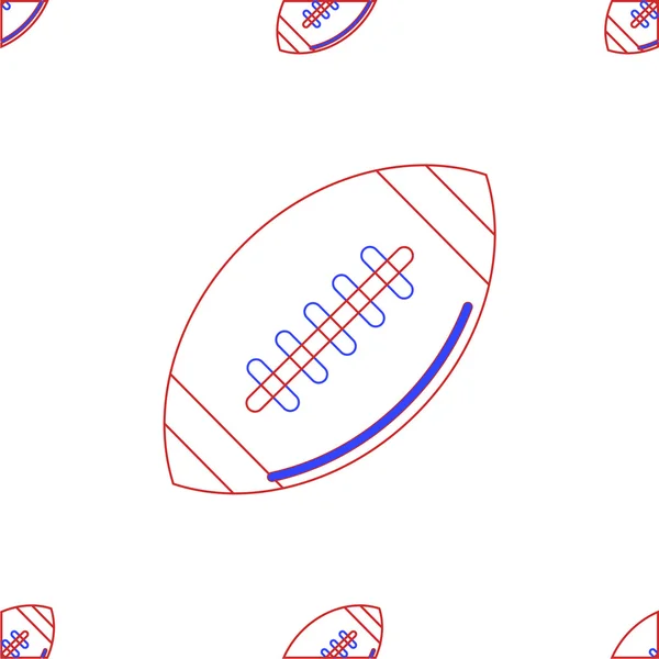 美式足球的矢量背景。球 — 图库矢量图片
