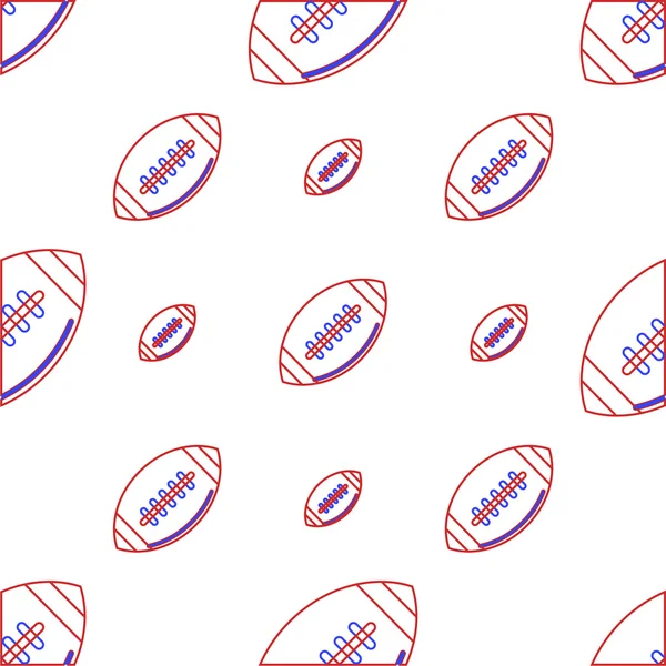 Fondo vectorial para el fútbol americano. Bola — Vector de stock