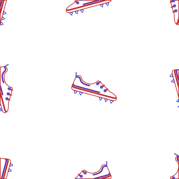 Fundo vetorial para sapatos de futebol americano — Vetor de Stock