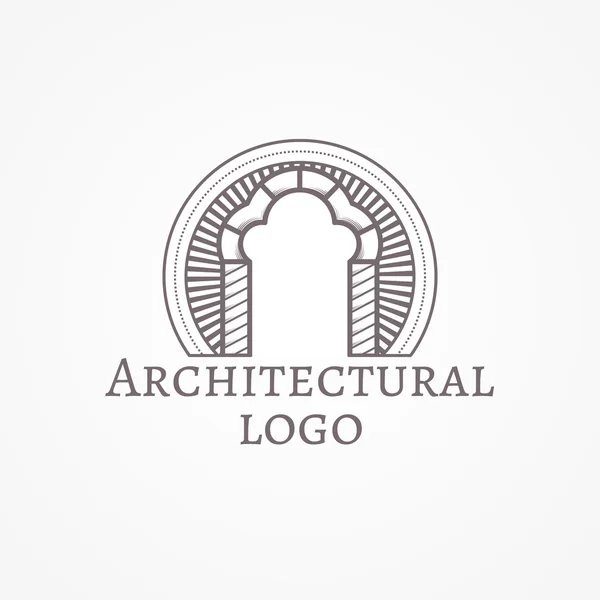 Ilustración vectorial del icono del arco de trébol con texto — Vector de stock