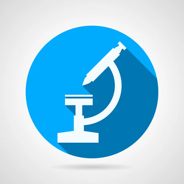 Flat vector icon for microscope — Stock Vector