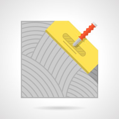 Colorful vector icon for flooring clipart