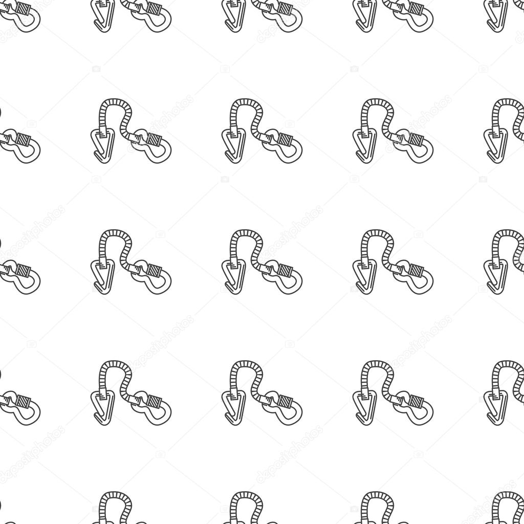 Monochrome vector background for rock climbing
