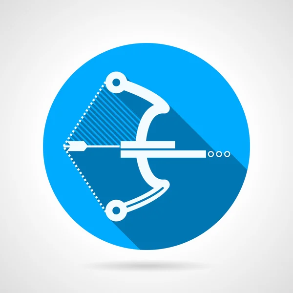 Paintball wapen ronde vector pictogram — Stockvector