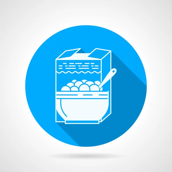 Icono de vector de contorno para cereales — Vector de stock