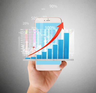 El smartphone dokunmatik