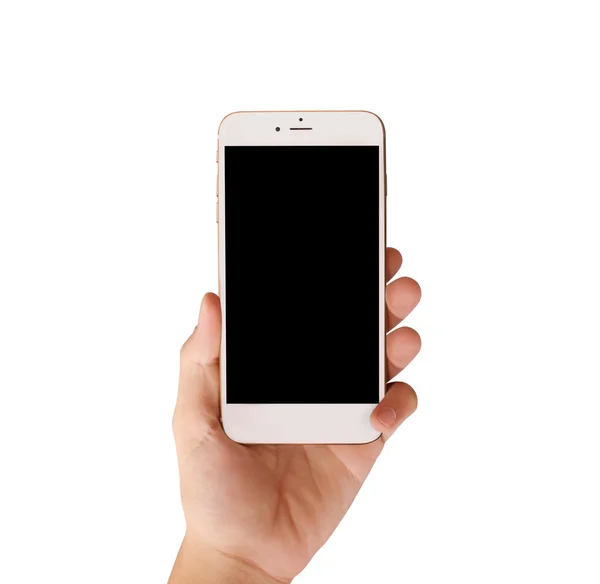 Touch smartphone i hand — Stockfoto