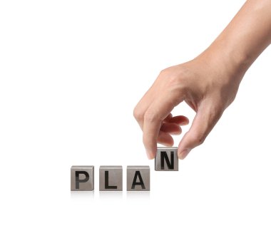 Açık el metal kutuda şekillendirme kavramı kelime