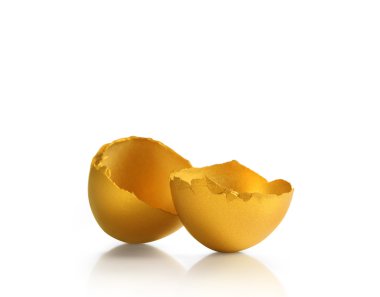 altın yumurta izole