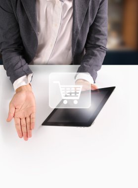 Dijital tablet tutan eller