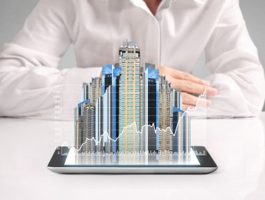 Dijital tablet tutan eller