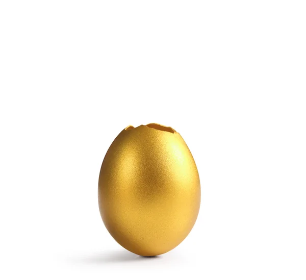 D'oro un uovo di Pasqua — Foto Stock