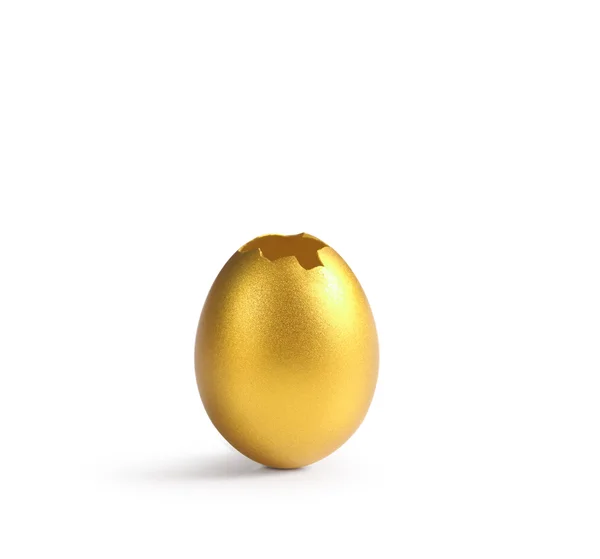 Golden a easter egg — Stock Photo, Image