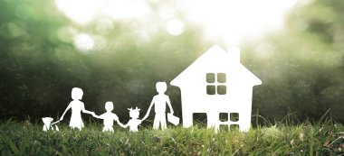 Ev Modeli uzayı. Home Eco ve Emlak kavramı