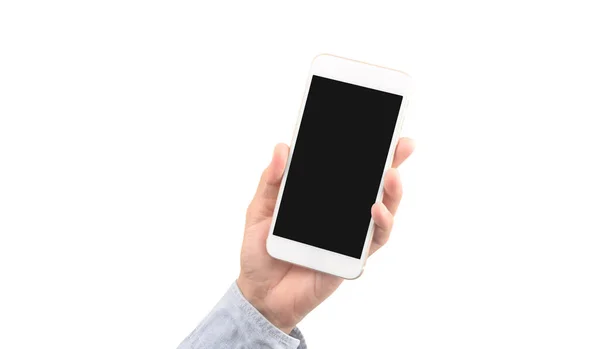 Handhållen Smartphone Och Pekskärm — Stockfoto