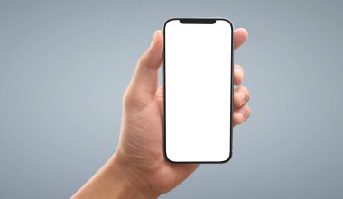 El ele tutuşan akıllı telefon aygıtı ve ekrana dokunma