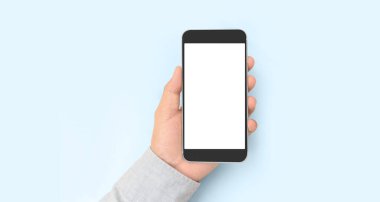 El ele tutuşan akıllı telefon aygıtı ve ekrana dokunma