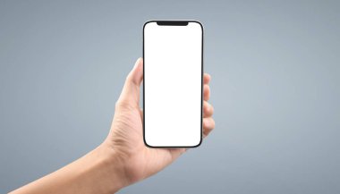 El ele tutuşan akıllı telefon aygıtı ve ekrana dokunma