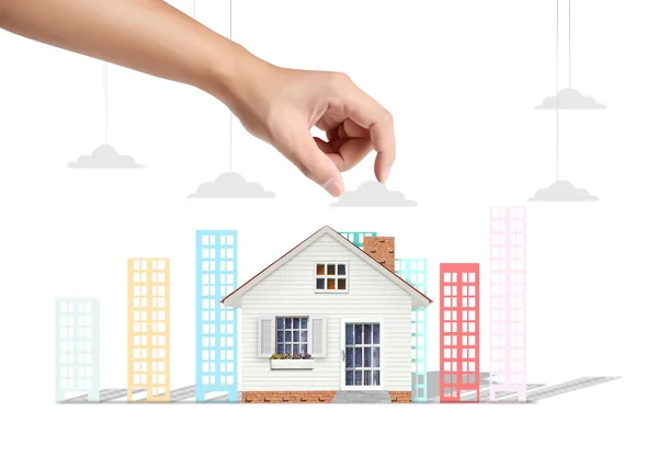 Protect house — Stock Photo, Image