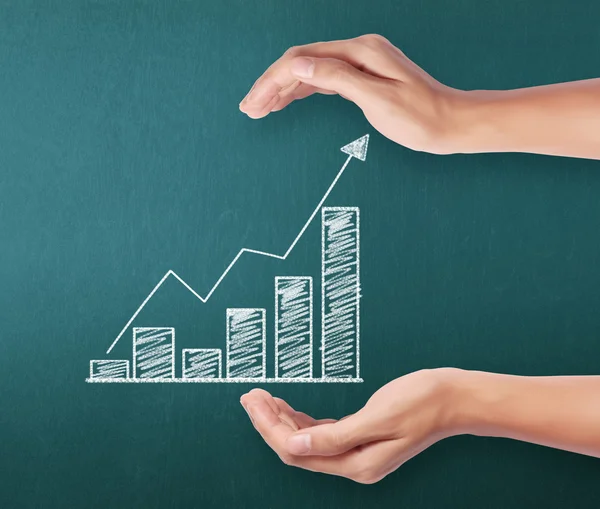 finansal simgeler elden gelen adam 