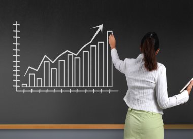 Kadın gösteren grafikler