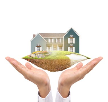 ev sahipliği temsil eden holding evi 