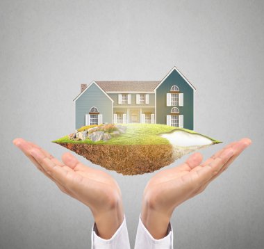 ev sahipliği temsil eden holding evi 