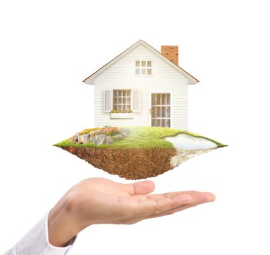 ev sahipliği temsil eden holding evi 