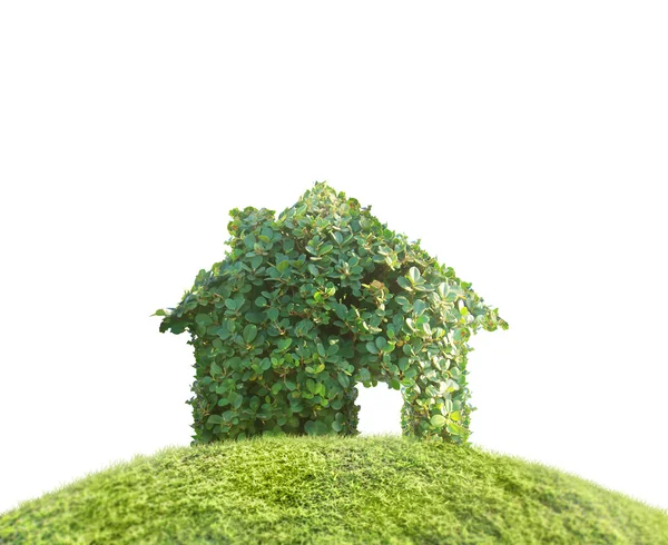 Concept by house on nature — Stock Photo, Image