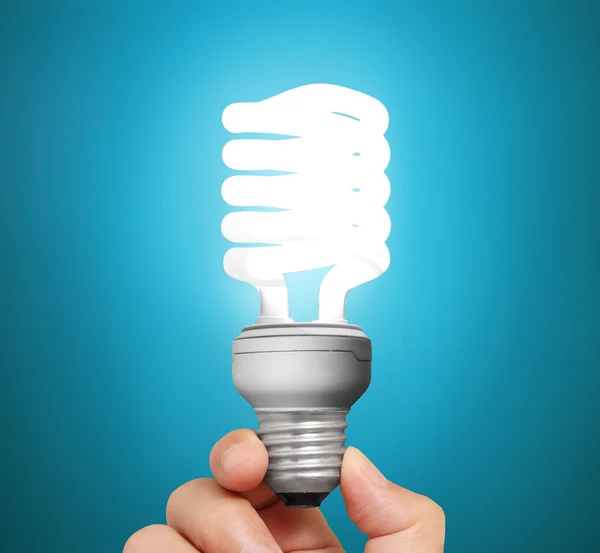 Ideas light bulb — Stock Photo, Image